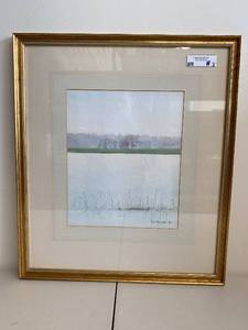 lot 2H image: Framed Landscape Print by Colin Kirby-Green
