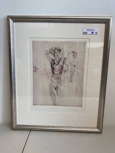 lot 15H image: Framed Limited Edition Print by Signed Artist Jurgen Gorg