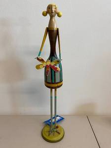 lot 29H image: Melissa Belanger 2010 Handcrafted Wooden Sculpture
