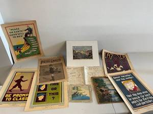 lot 97U image: Collection of Vintage Prints and Posters Featuring the Police Gazette