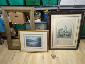 lot 4Z image: Vintage Framed Artwork Collection