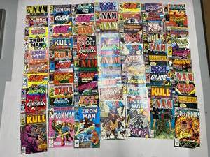 lot 11R image: Marvel Comic Book Collection Iron Man, Spider-Man, The Punisher & More
