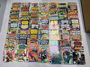 lot 15R image: Marvel Comics Collection Hulk, Iron Man, Captain America