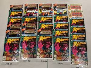 lot 17R image: Vintage Comics Lot Raiders, G.I. Joe & More Collection