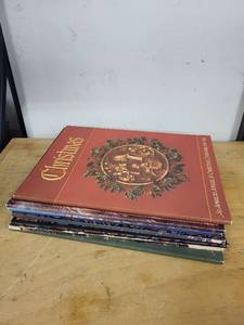 lot 6S image: Collection of 9 Vintage Christmas An American Annual of Christmas Literature and Art Randolph Haugen Books - Vol 31,34,35,42,43,44,47,52