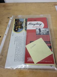 lot 9S image: Collection of Vintage Florida Travel Brochures and Map