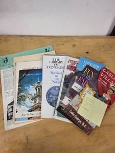 lot 12S image: Collection of Vintage Travel Brochures and Guides