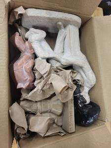 lot 18S image: Set of 4 Austin and Abby Press Sculpture Statues