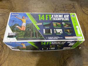 lot 92 image: Bestway Xtreme Air 14 Kids Outdoor Trampoline