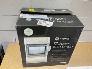 lot 21 image: GE Profile Opal Nugget Ice Maker - Hearth & Hand with Magnolia Stainless Steel, Countertop, 34 lbs Daily Production