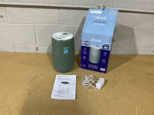 lot 301 image: Levoit Desktop Air Purifier with Aroma for Bedroom & Office (178 Sq. ft), Core Mini, Green