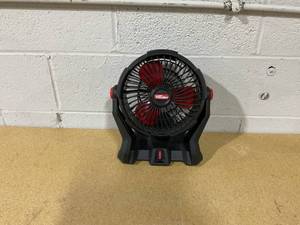 lot 306 image: Hyper Tough 7.5 in. Cordless Fan with Hybrid Power,with 2.0Ah Lithium-Ion Battery Pack Powered,C1005