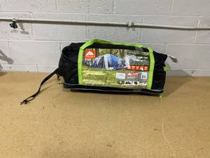 lot 346 image: Ozark Trail 10-Person Dome Tent with Screen Porch  3-Room Family Camping Tent with Weather Protection