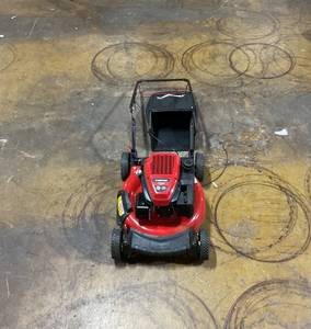 lot 348 image: Troy-Bilt 21 163cc Gas Powered Walk-Behind Push Mower, TB120C