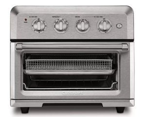 lot 12 image: Cuisinart Air Fryer Toaster Oven Stainless Steel CTOA-122 1800W
