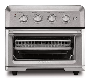 lot 23 image: Cuisinart Air Fryer Toaster Oven Stainless Steel CTOA-122 1800W, Convection Bake, Broiler, Cool Touch