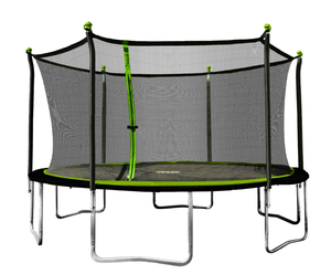 lot 95 image: Sportspower Bounce Pro 14 Round Trampoline with Safety Enclosure