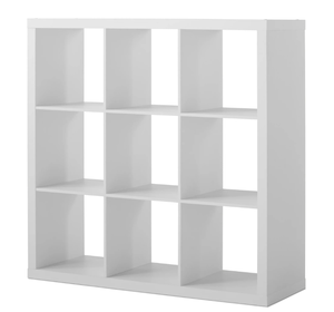 lot 111 image: Better Homes & Gardens 9 Cube Storage Organizer