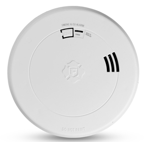 lot 213 image: LOT OF 2 First Alert Voice and Location Alerts 2in1 Smoke and Carbon Monoxide Alarm
