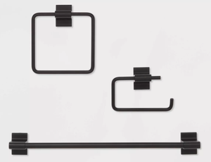 lot 309 image: 3PCS Modern Bath Hardware Set - Threshold