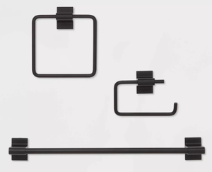 lot 310 image: 3PCS Modern Bath Hardware Set - Threshold