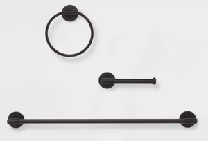 lot 313 image: 3PCS Clean Bath Hardware Set - Threshold