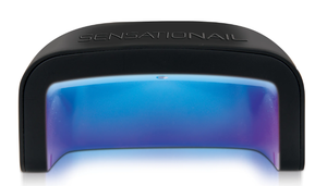 lot 137 image: LOT OF 2 SensatioNail LED Gel Nail Polish Lamp (Black), 15 & 30 Second Timers