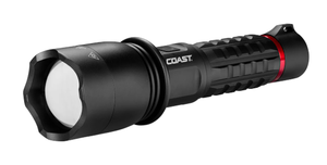 lot 138 image: COAST XP20R Rechargeable LED Flashlight  4000 Lumens, Dual Power, USB-C, Long-Range Beam