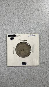 lot 38 image: 1909-O Barber Silver Half Dollar