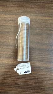 lot 107 image: Tube of 1935-S Lincoln Cents
