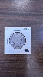 lot 68 image: 1902-O Barber Half Dollar Silver Coin