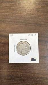 lot 75 image: 1903-S Barber Quarter Silver Coin