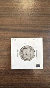 lot 79 image: 1910 Barber Quarter Coin