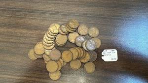 lot 91 image: Lot of 50 Wheat Pennies
