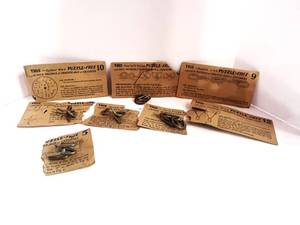 lot 6 image: 1930s Cracker Jack Puzzles
