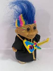 lot 47 image: Rare Vintage Russ Punk Rocker Troll