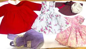 lot 80 image: Lot of Vintage Doll Clothes