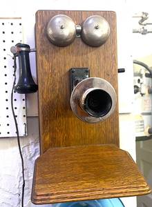 Western Wall Telephone W/Original Insides