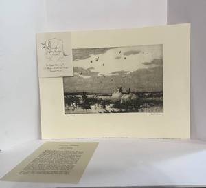 lot 104 image: 1940s Dr.Pepper Bottling Co. Promo Gift Passing Pintails Fairmont MN