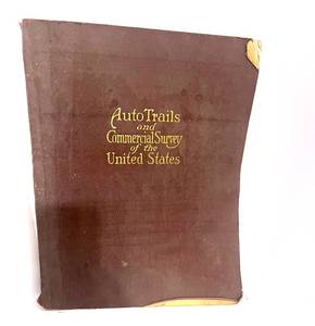 lot 107 image: 1920s Auto Trails and Commercial Survey of the United States