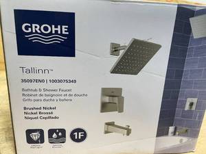 lot 35 image: Tallinn Pressure Balance Valve Bathtubshower Combo Faucet