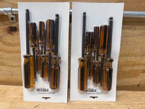 lot 46 image: 7 Piece Ball End Driver Set Lot of 2