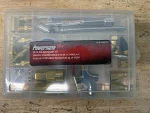 lot 50 image: POWERMATE Vx 26 piece AIR ACCESSORY KIT