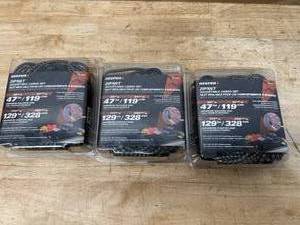 lot 96 image: KEEPER zipnet adjustable cargo net lot of 3