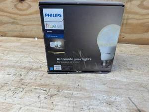 lot 100 image: Philips Bulb Starter Kit wireless lighting