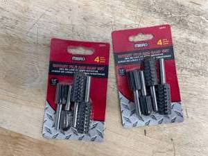 lot 131 image: Mibro 335111 14 Rotary File Set (4 Piece) Lot of 2