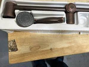 lot 148 image: Pfister Handheld Shower Slide Bar Kit