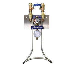 lot 196 image: Strahman M-200TS Wall Mounted Thermostatically Controlled Mixing Station