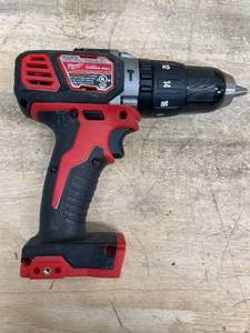 lot 209 image: Milwaukee M18 18V Lithium-Ion Cordless 12 in. Hammer DrillDriver (Tool-Only)
