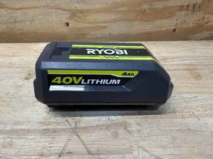 lot 163 image: RYOBI 40V Lithium 4Ah Battery